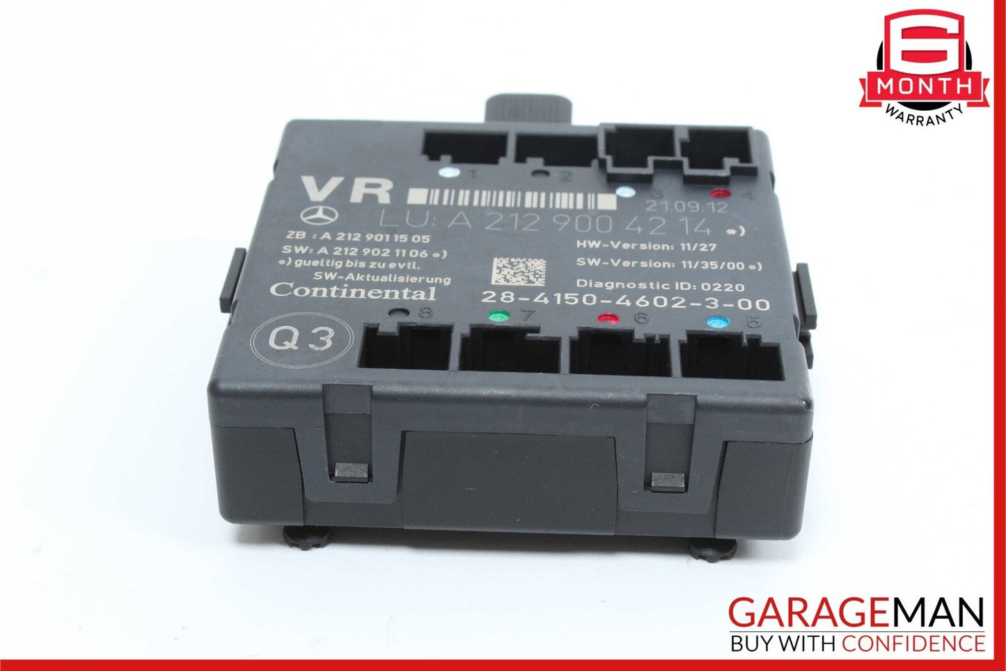 08-18 Mercedes CLS400 C250 E350 E250 Front Right Side Door Control Module Unit
