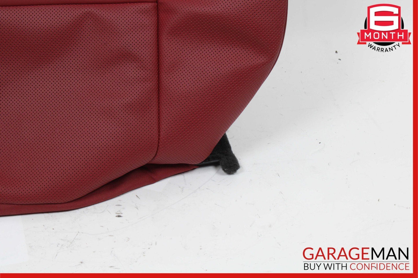 19-22 Porsche Cayenne Front Right Side Top Upper Seat Cushion Cover Red