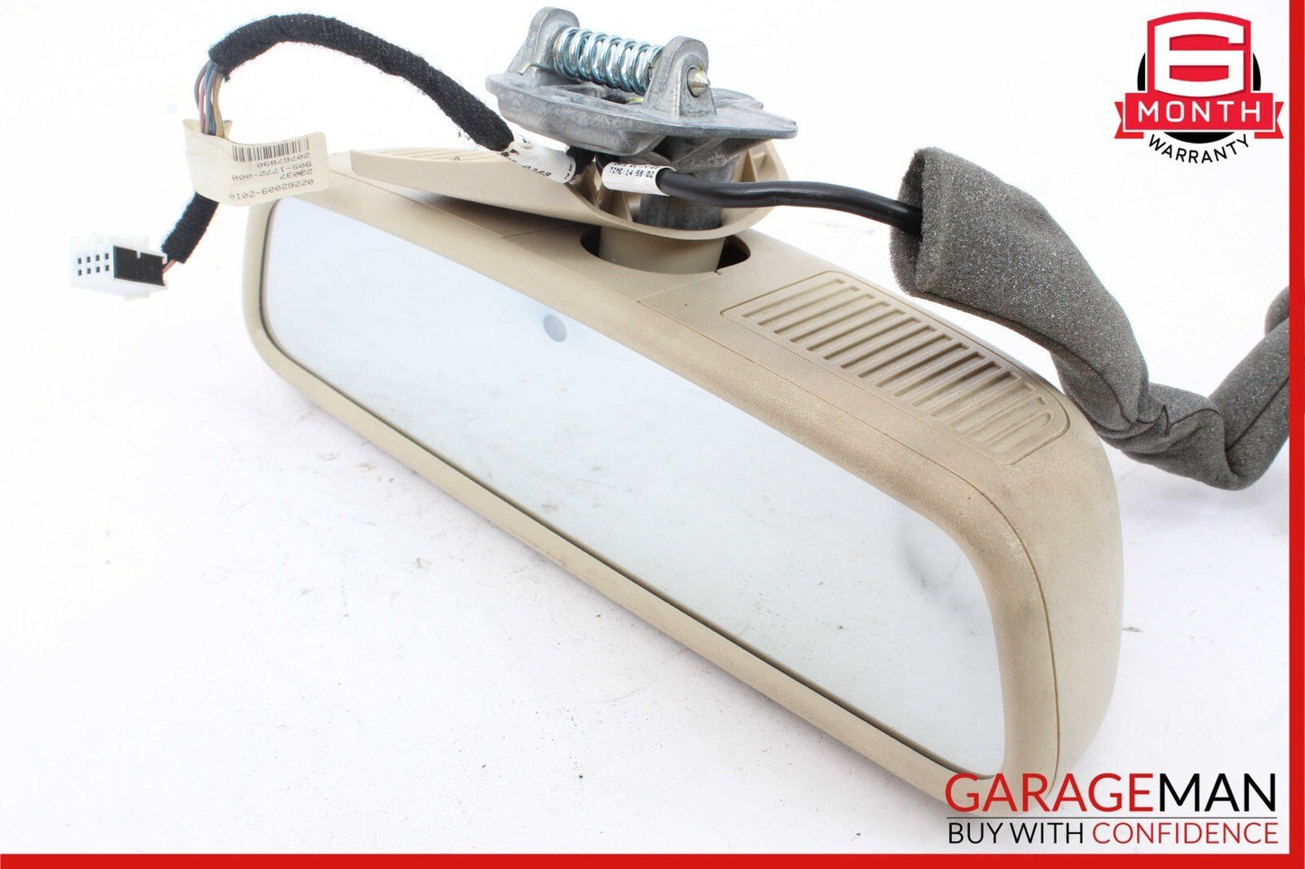 08-14 Mercedes W204 C280 C300 C250 Interior Upper Rear View Mirror Beige OEM