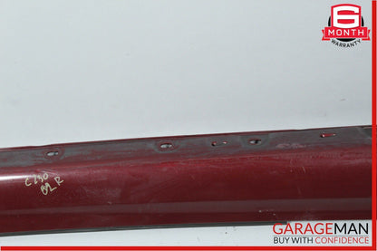 02-05 Mercedes W203 C230 Coupe Right Side Rocker Skirt Moulding Titanite Red OEM