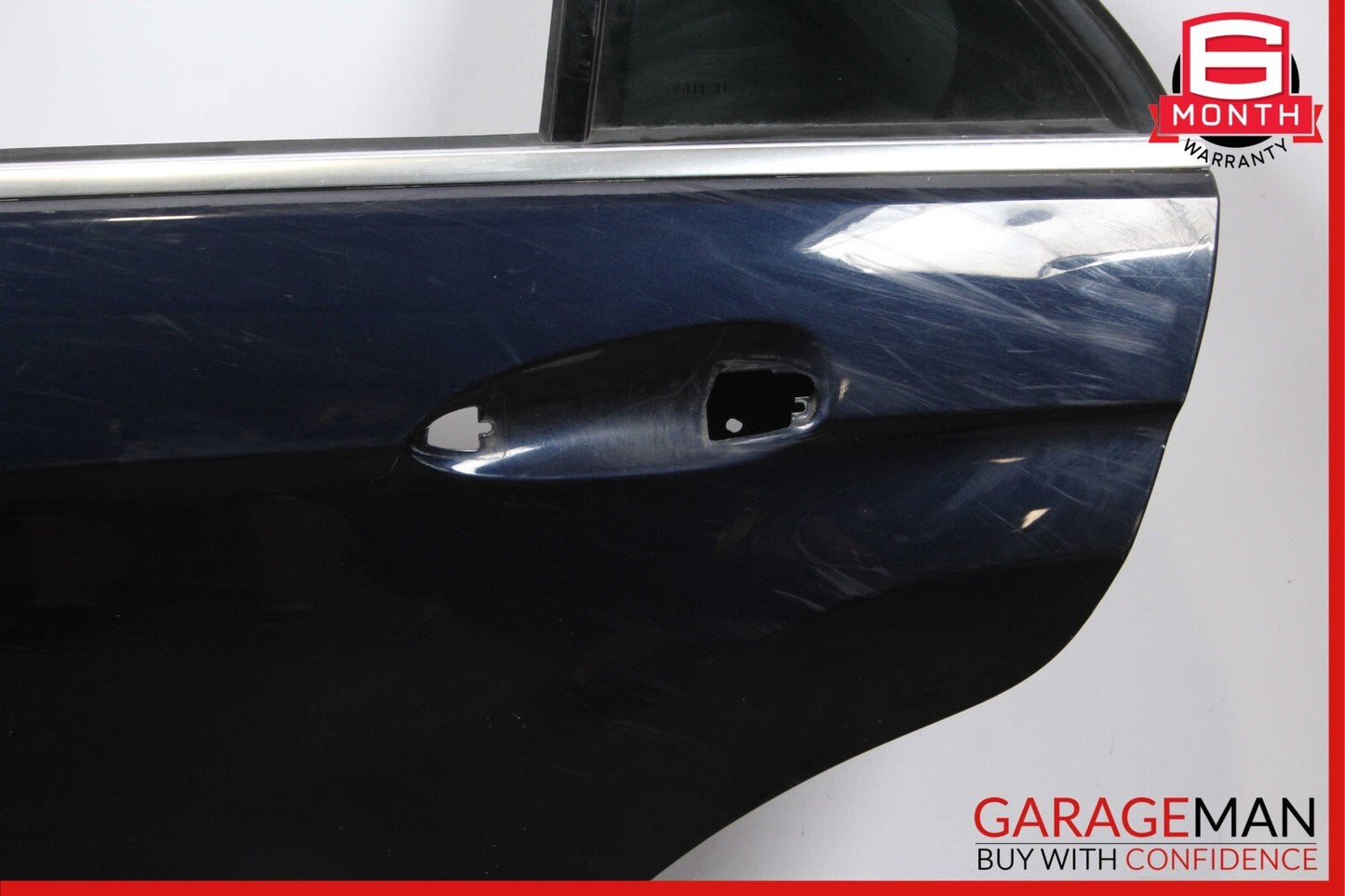 10-16 Mercedes W212 E350 E400 Sedan Rear Left Side Exterior Door Shell OEM