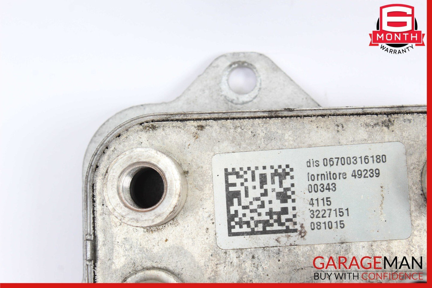 14-17 Maserati Ghibli M157 Power Steering Oil Cooler Heat Exchanger OEM