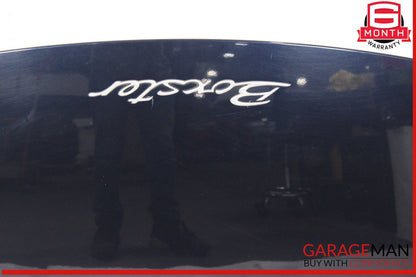 05-12 Porsche Boxster 987 Rear Hood Bonnet Deck Lid Cover OEM
