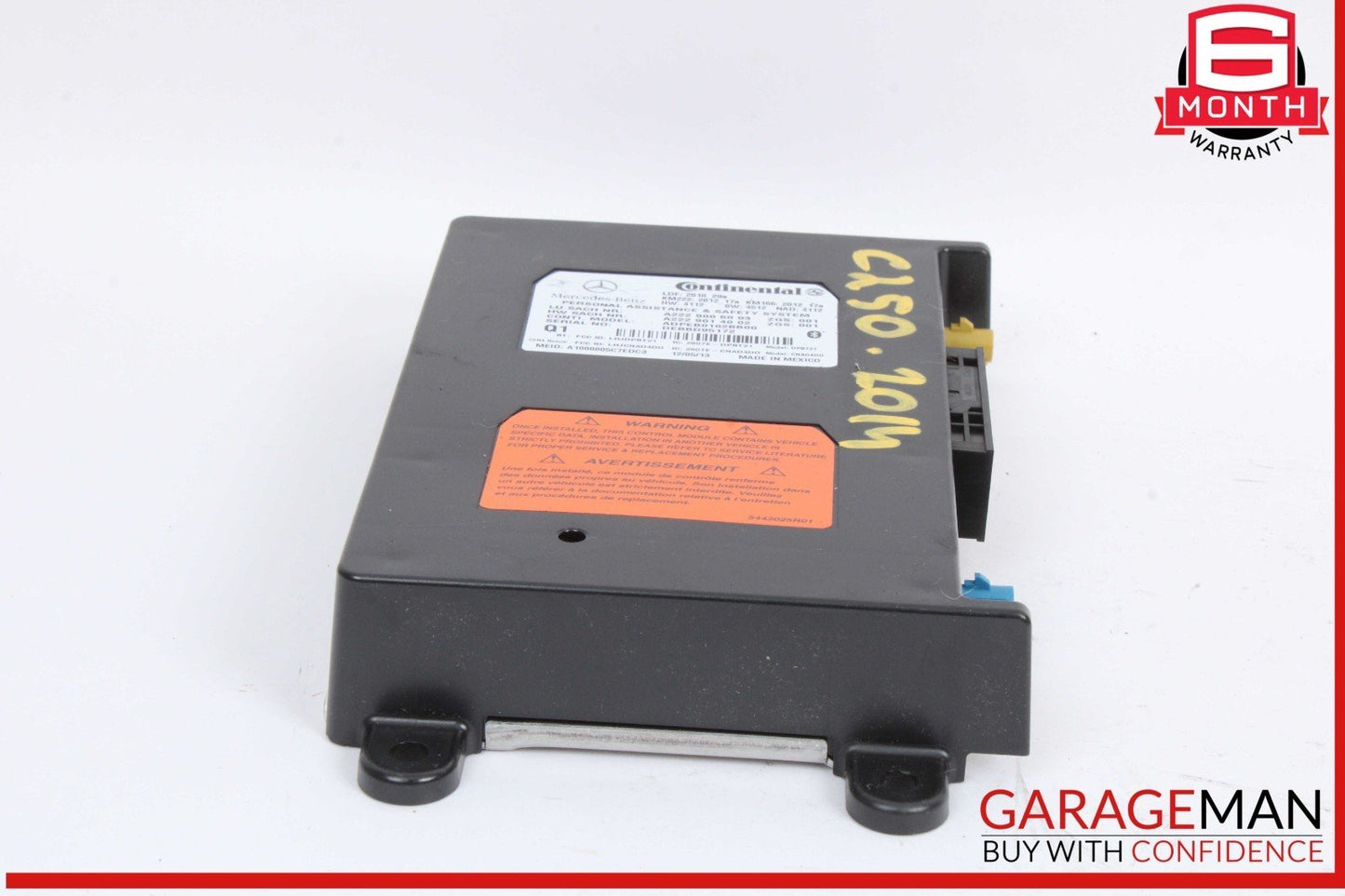 12-15 Mercedes W204 C250 E350 Communication Control Module 2229006003 OEM