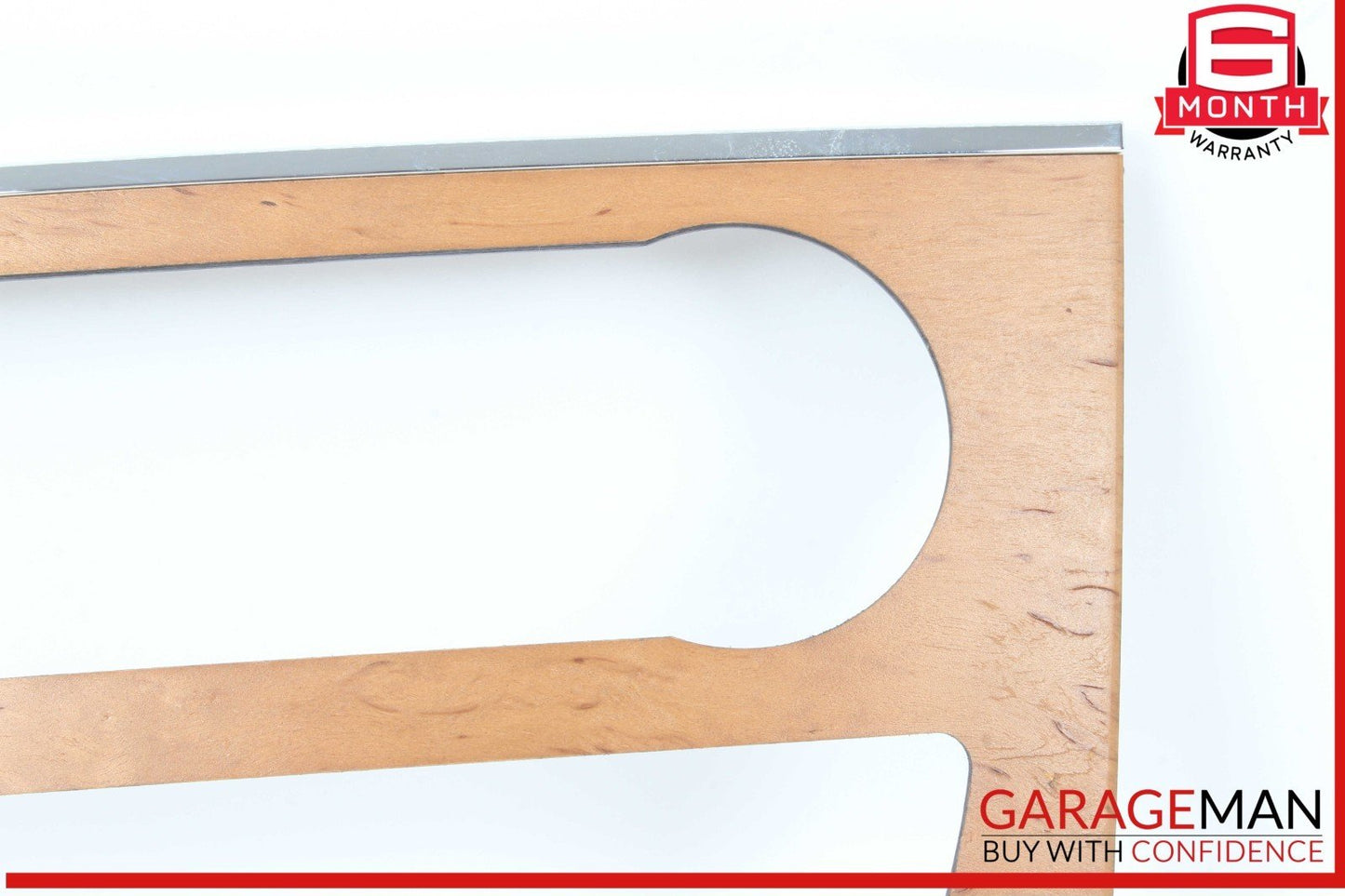 06-12 Mercedes X164 GL450 4MATIC Center Console Control Trim Panel Wood Bezel