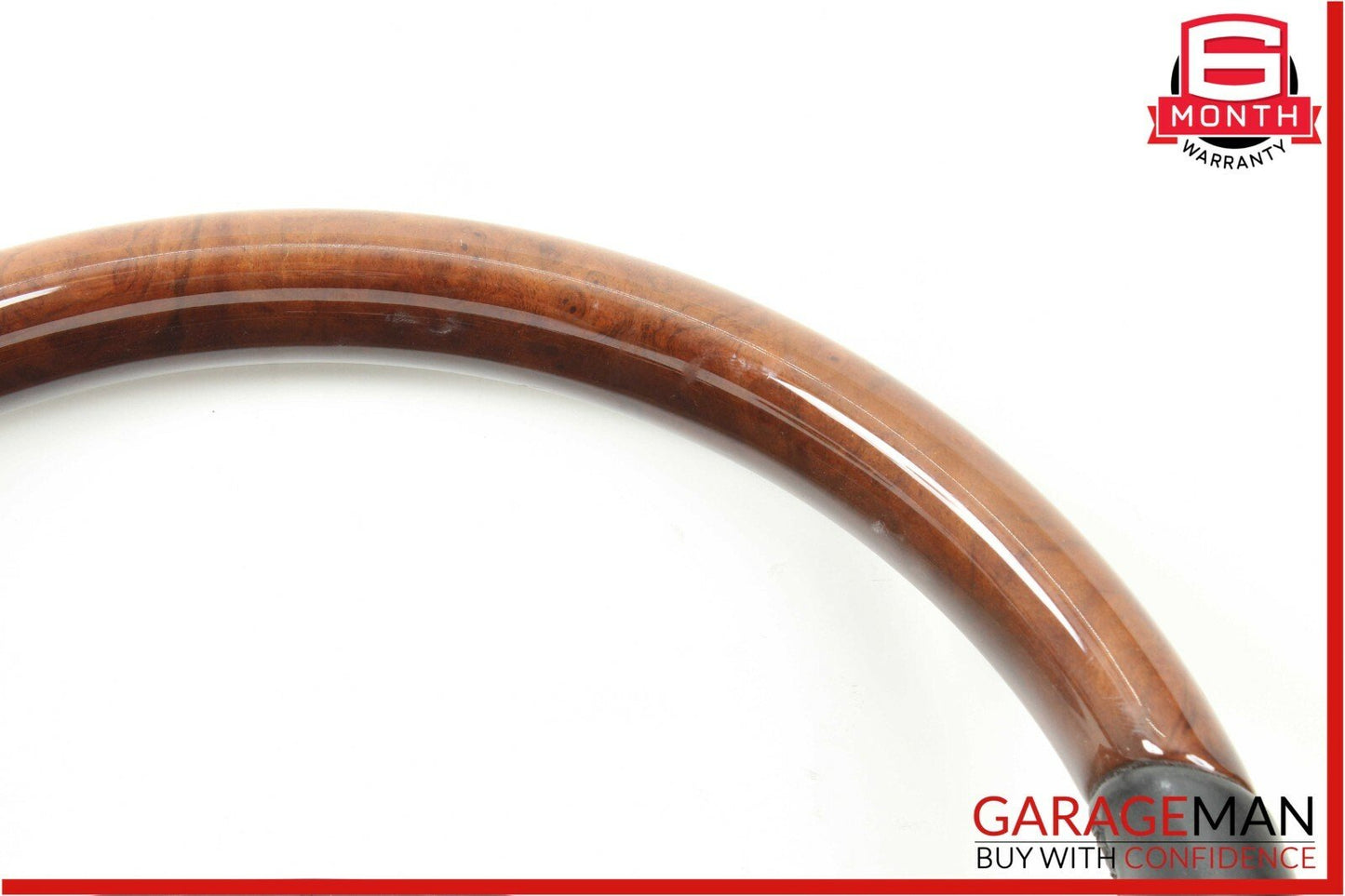 10-13 Mercedes W221 S400 S550 S600 S65 AMG 4 Spoke Steering Wheel Brown Wood OEM