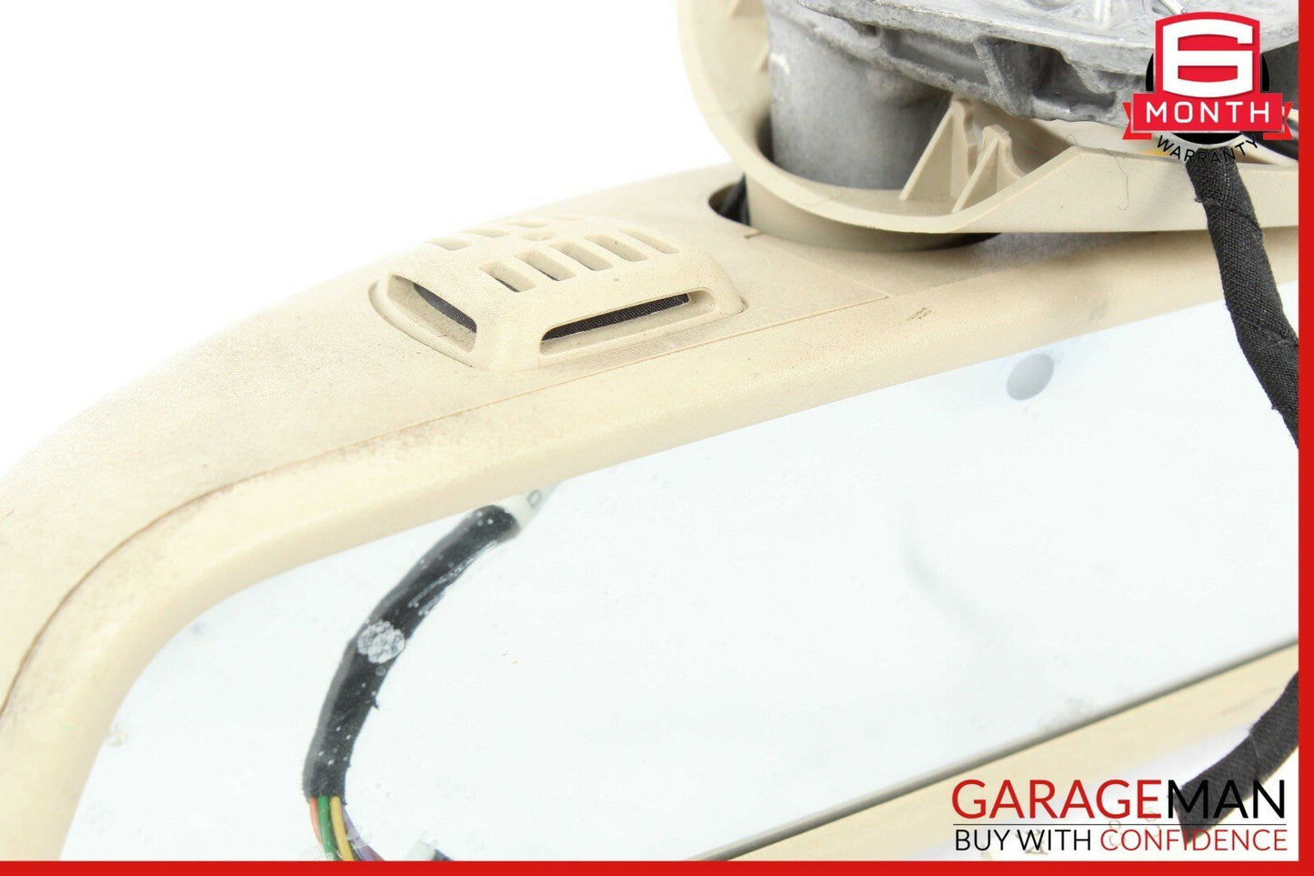 08-14 Mercedes W204 C300 C250 Interior Upper Rear View Mirror Beige OEM