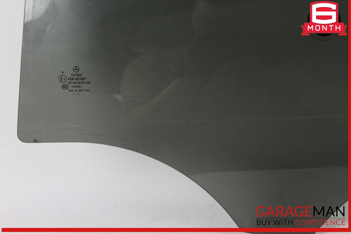 15-20 Mercedes X156 GLA250 GLA45 AMG Rear Left Side Door Window Glass OEM
