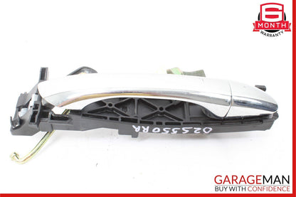 00-06 Mercedes W220 S430 S500 Rear Right Side Exterior Door Handle Silver OEM