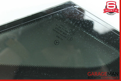 10-13 Mercedes W207 E350 E550 Coupe Rear Right Side Quarter Window Glass OEM