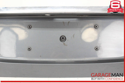 07-09 Mercedes W211 E350 Rear Trunk Lid Tailgate License Plate Panel Gray OEM