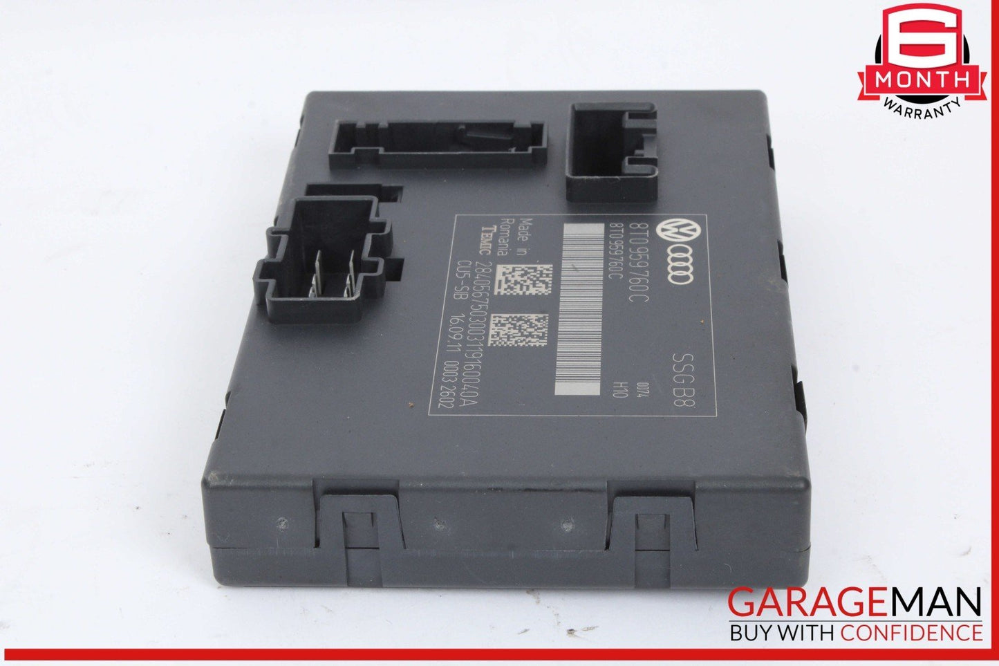 12-17 Audi S5 Front Left or Right Side Seat Memory Control Module 8T0959760C OEM