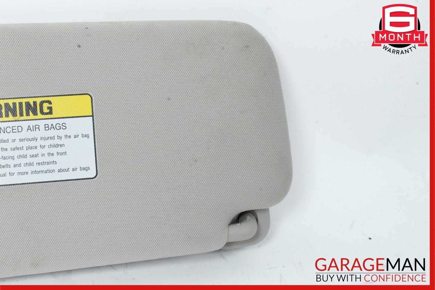 19-21 Genesis G70 Front Right Passenger Side Sun Visor Shade Gray OEM
