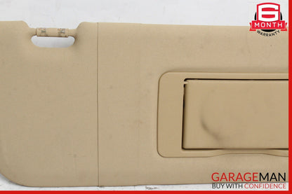 09-13 Mercedes W251 R320 R350 Front left Side Sun Visor Sun Shade Brown OEM