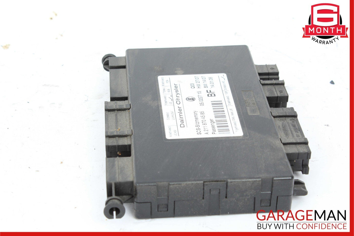 03-12 Mercedes X164 GL450 GL550 Front Right Seat Control Module 2118704585 OEM