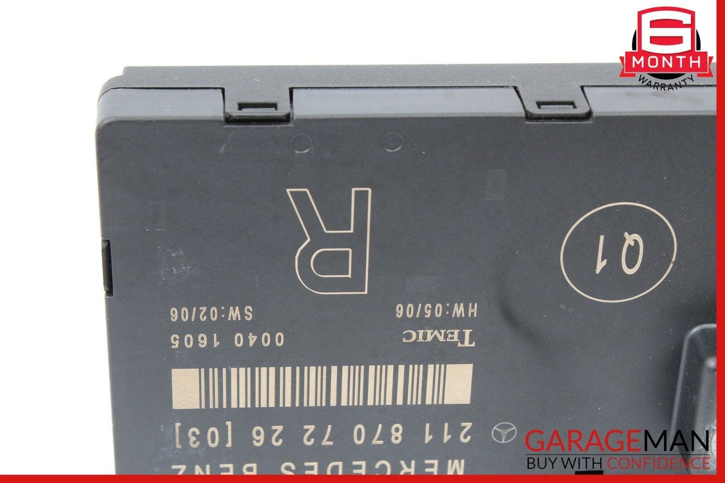 03-09 Mercedes W211 E320 E350 E550 Front Right Side Door Controller Module Unit