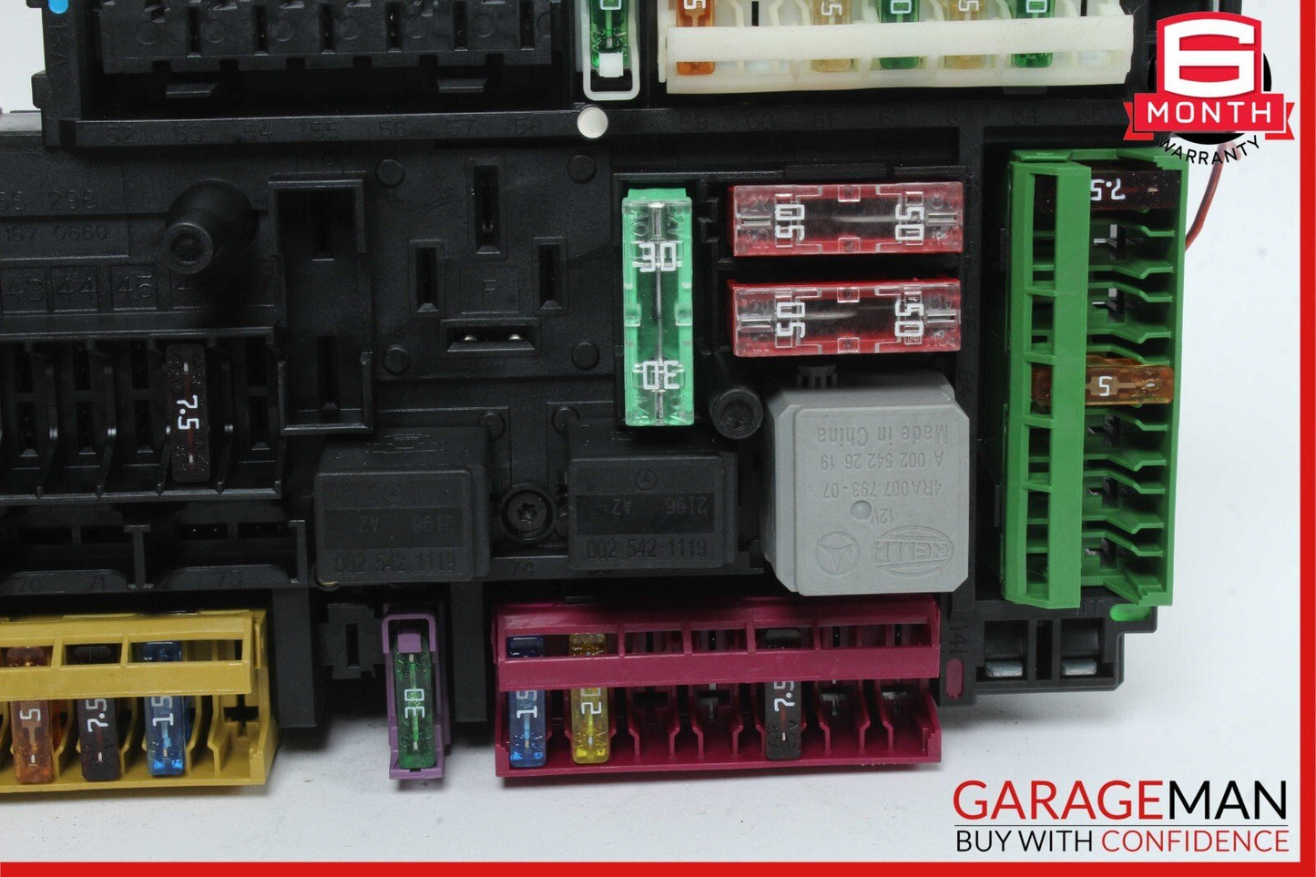 12-16 Mercedes R172 SLK250 SLK350 Rear Fuse Relay Box Module 1729060005 OEM