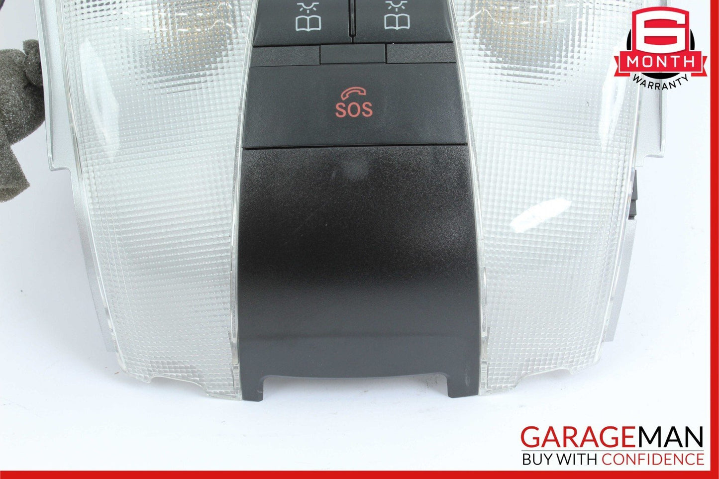05-11 Mercedes R171 SLK280 SLK350 Overhead Reading Dome Light Lamp Black OEM
