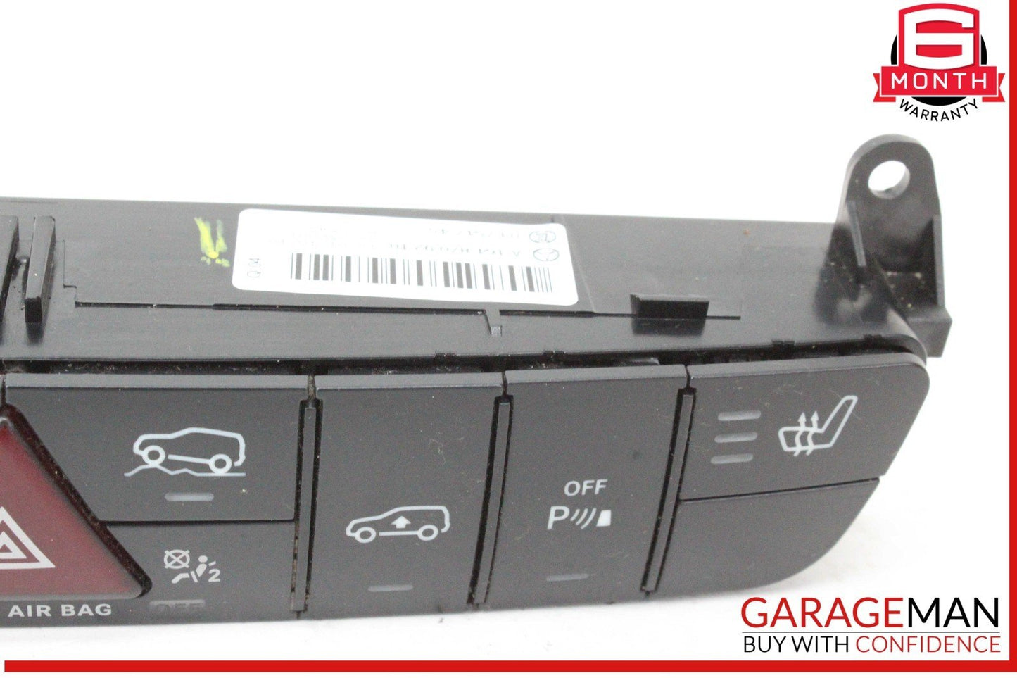 06-12 Mercedes X164 GL450 Hazard Control Switch Panel 1648709210 OEM