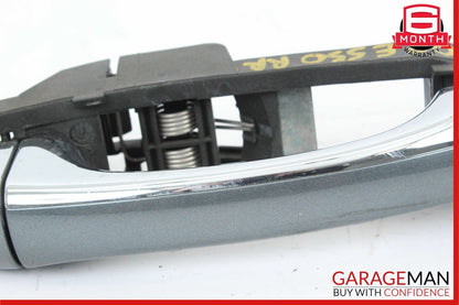 03-09 Mercedes W211 E350 E500 Exterior Door Handle Rear Right Side Flintgray
