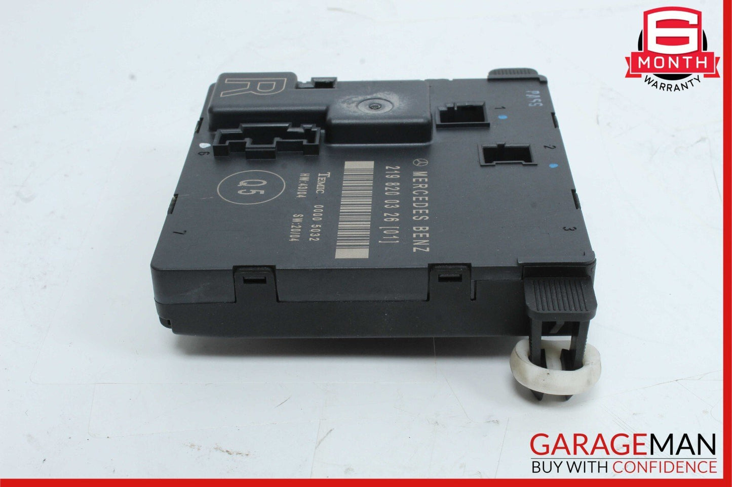 06-11 Mercedes W219 CLS550 Rear Right Side Door Control Module 2198200326 OEM