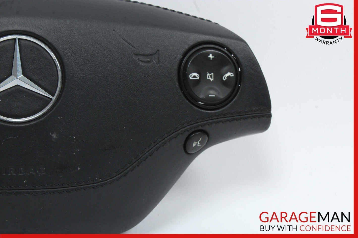 07-10 Mercedes W221 S550 CL500 CL550 Steering Wheel Airbag Air Bag Black OEM