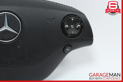 07-10 Mercedes W221 S550 CL500 CL550 Steering Wheel Airbag Air Bag Black OEM