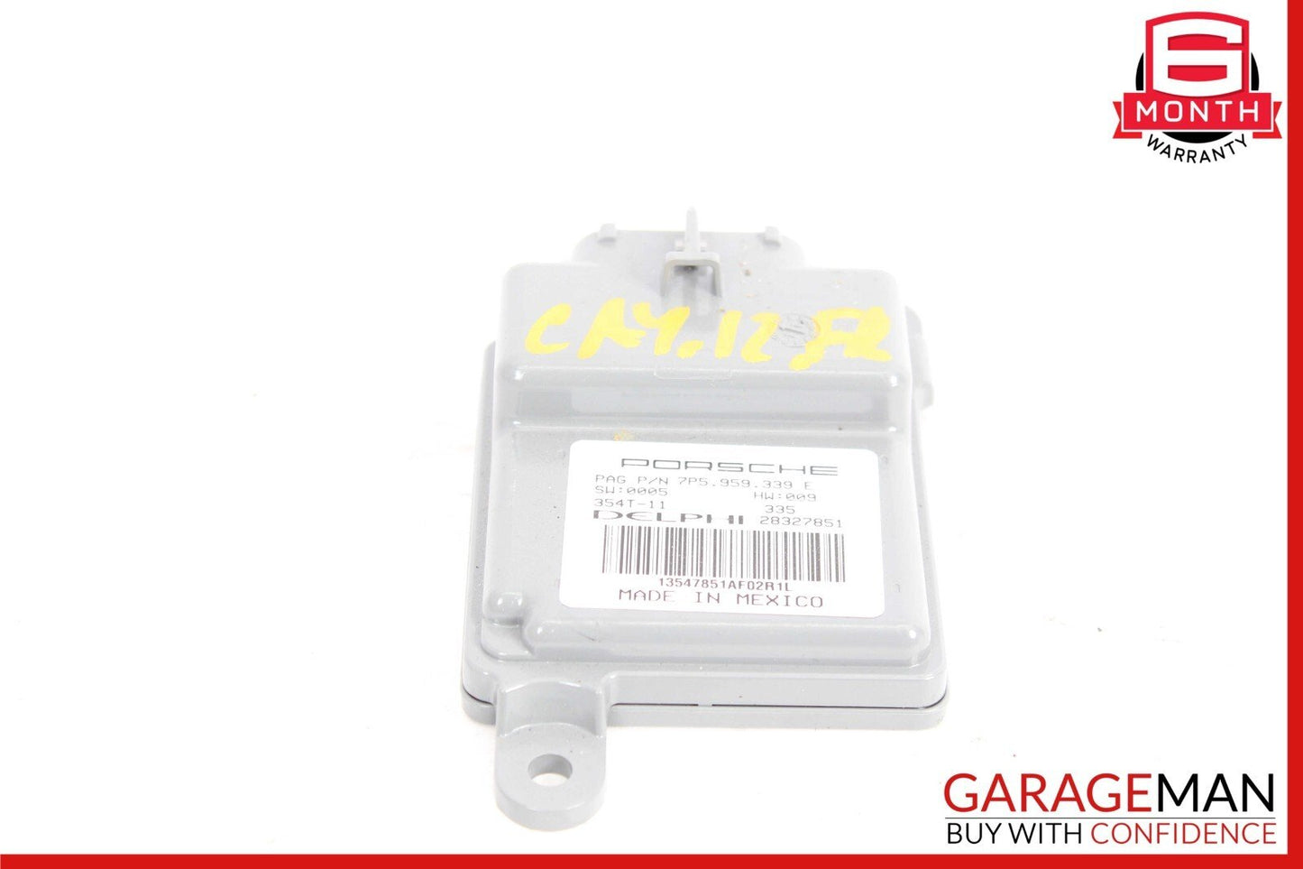 11-18 Porsche Cayenne Turbo S 958 Front Right Seat Occupancy Module OEM