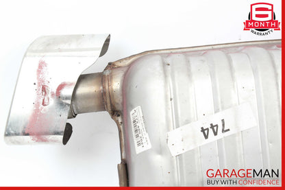 12-16 Mercedes R172 SLK350 M276 Rear Left Exhaust Muffler OEM