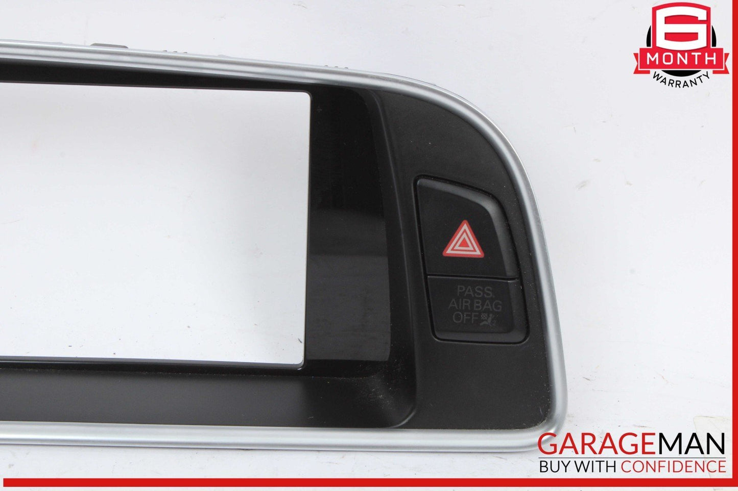 09-17 Audi Q5 SQ5 Dash Dashboard Center Display Screen Bezel Trim Cover OEM