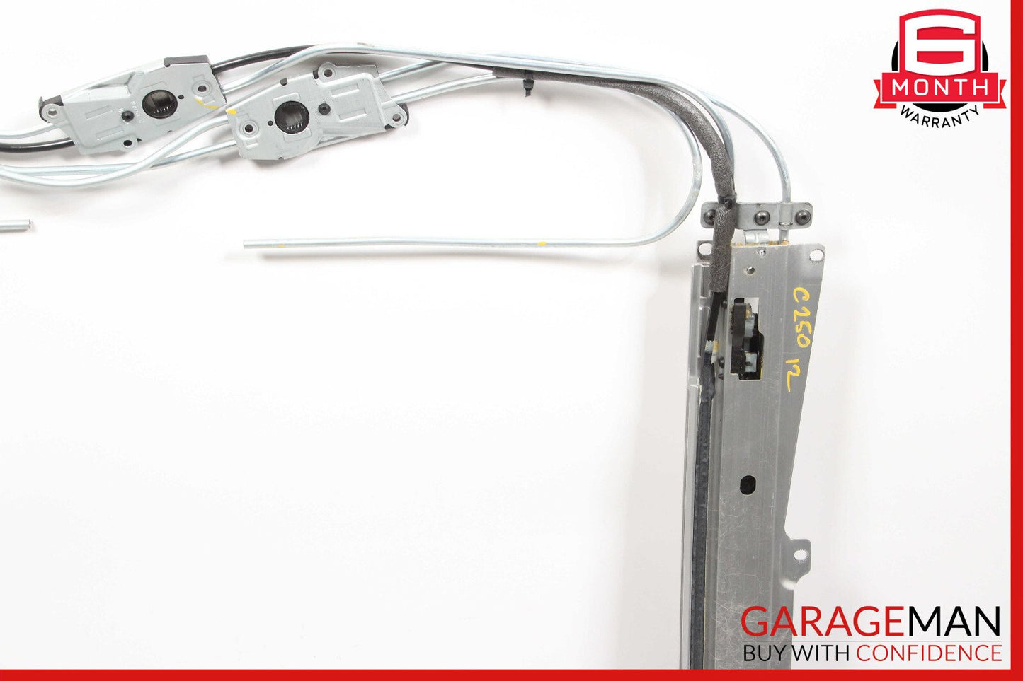 10-17 Mercedes W204 C250 E550 Coupe Panoramic Pano Sunroof Rail Track Frame OEM