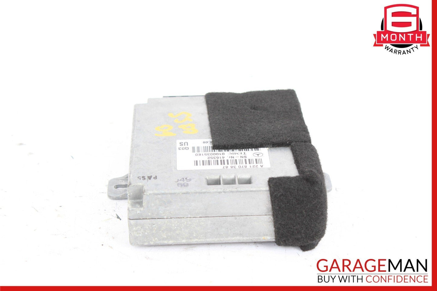 07-14 Mercedes W216 CL550 S550 S63 Voice Language Communication Control Module