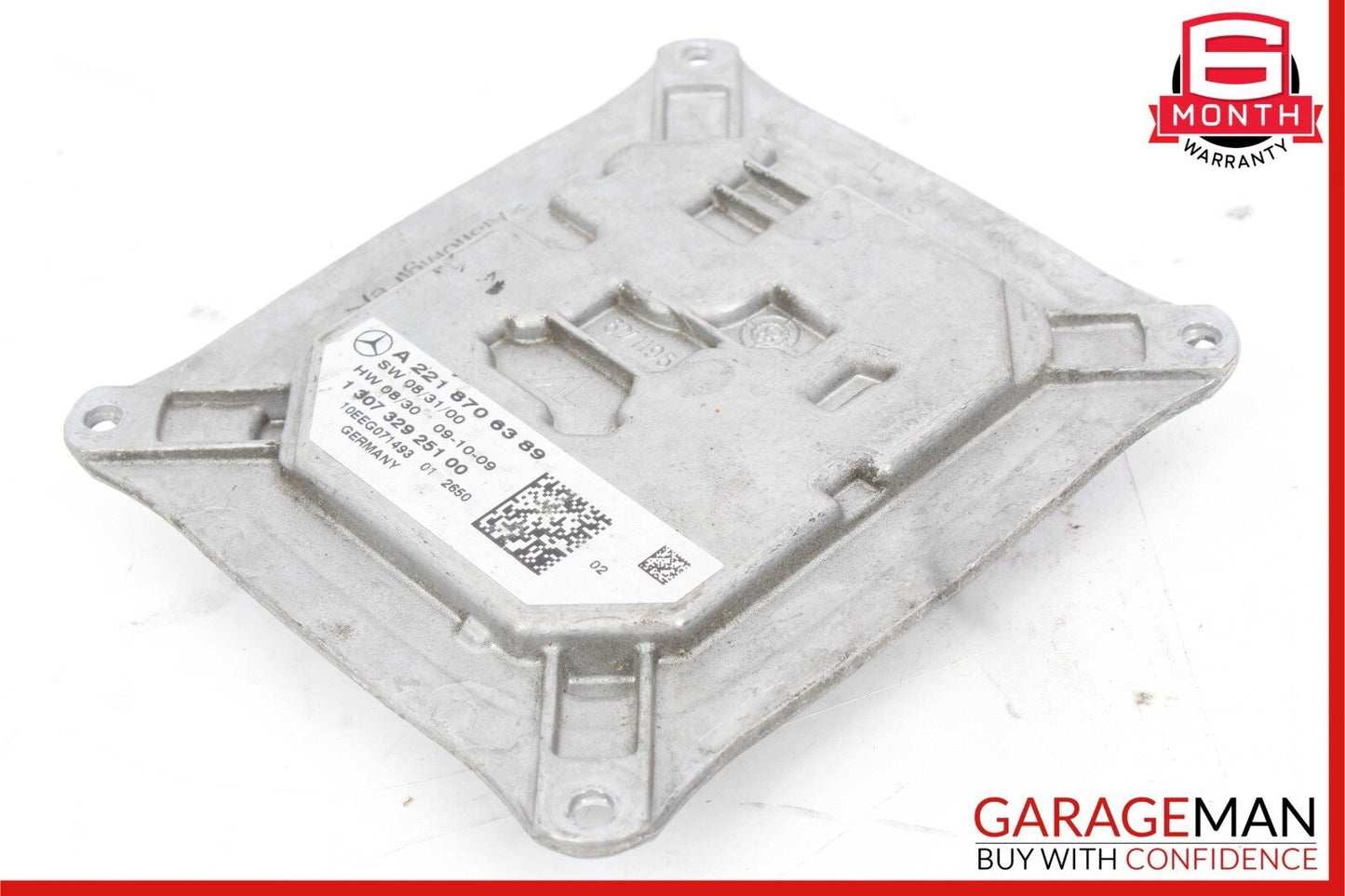 10-14 Mercedes W221 S550 Front Headlight Voltage Regulator Ballast Module Unit
