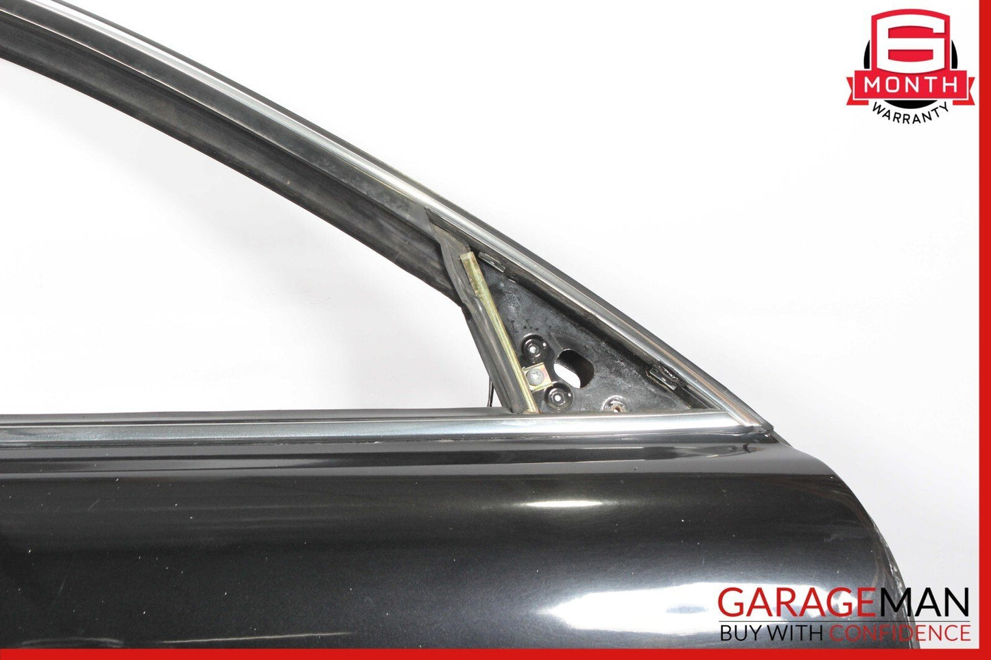 03-13 Maserati Quattroporte M139 Front Right Passenger Side Door Shell Black OEM