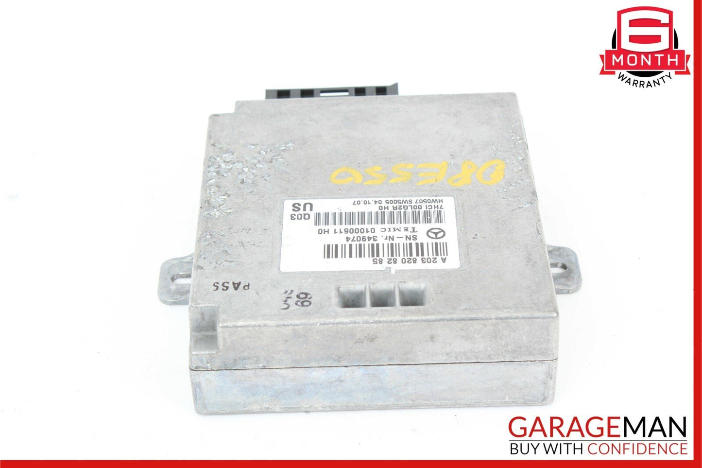 07-13 Mercedes E550 GL450 E320 Voice Language Communication Control Module Unit