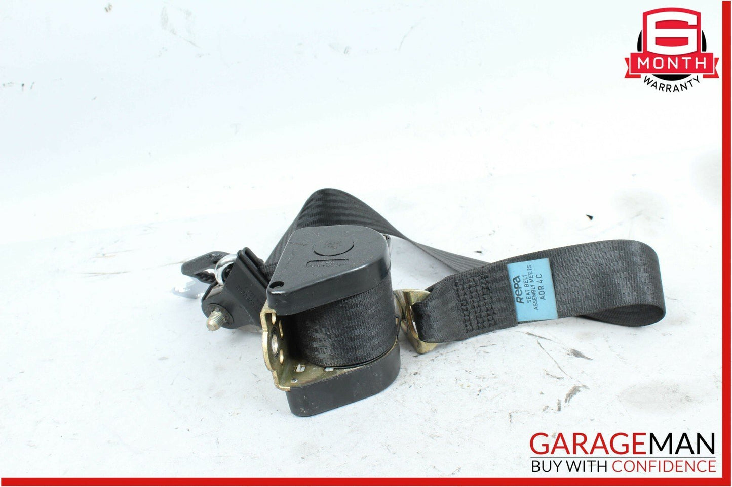 81-85 Mercedes W126 300SD Rear Right Passenger Side Seat Belt Retractor OEM