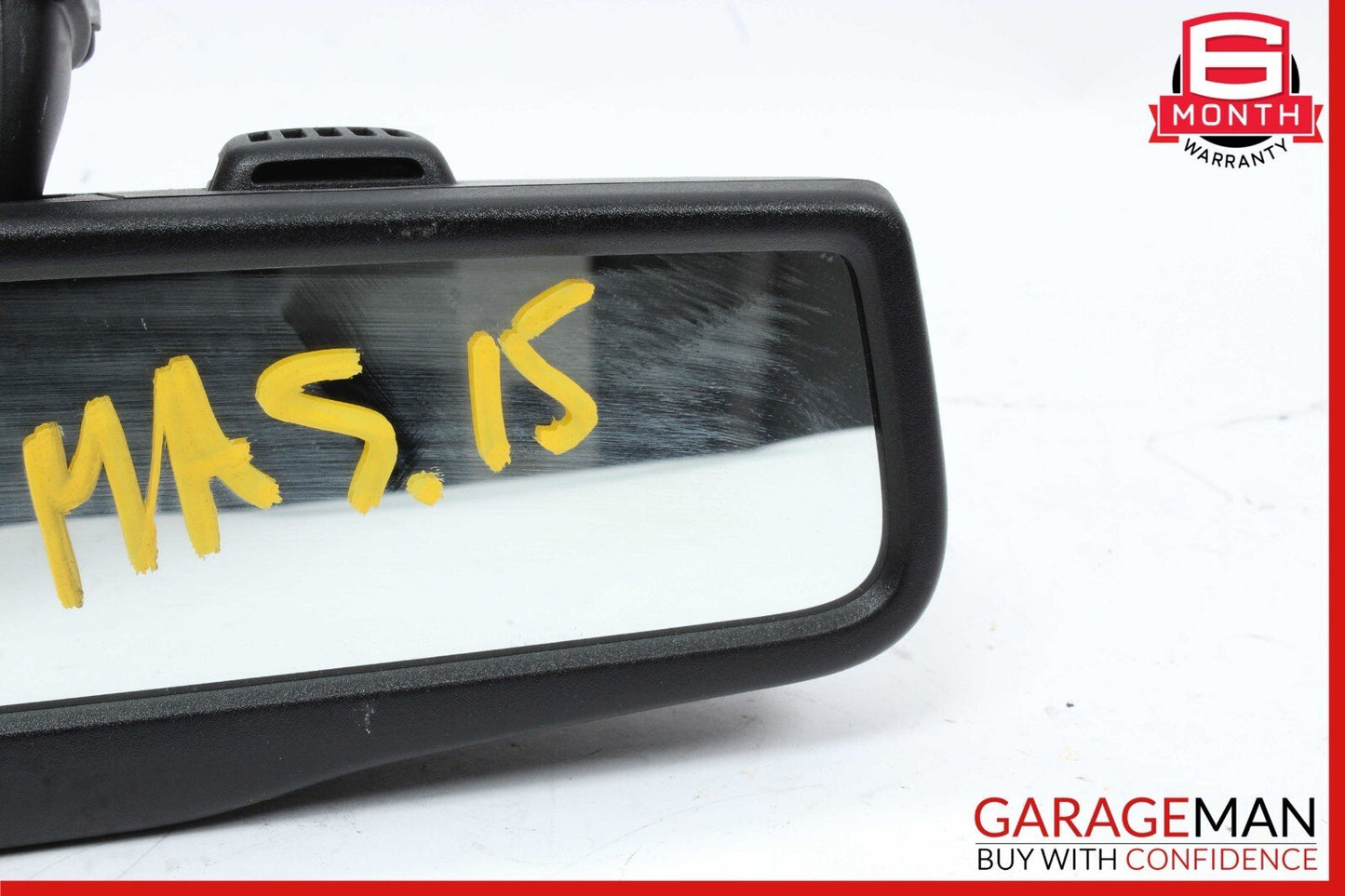 14-17 Maserati Ghibli Interior Top Upper Rear View Mirror Black