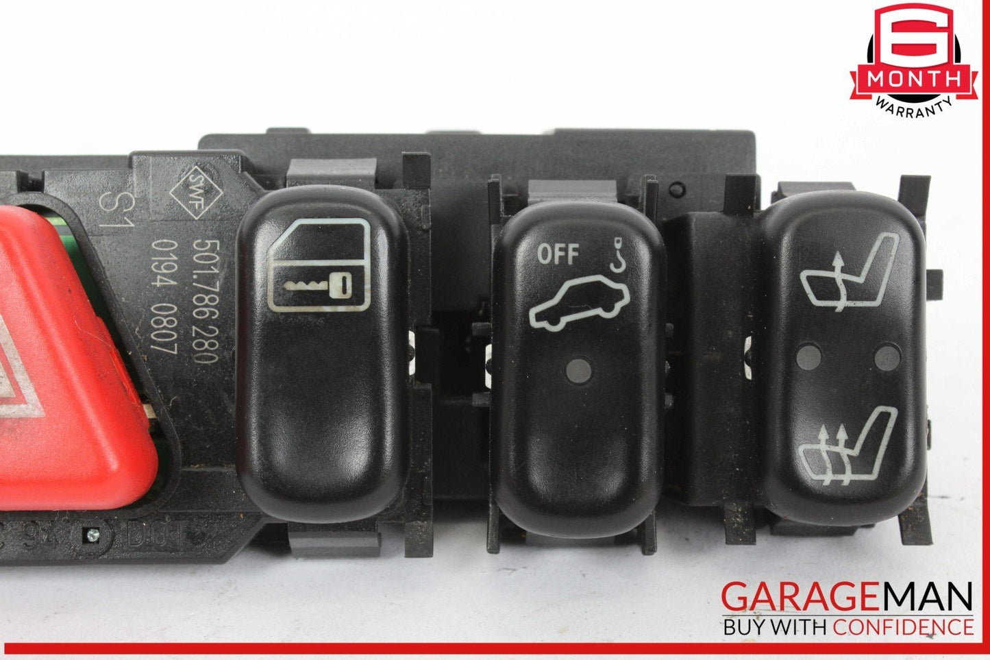 97-04 Mercedes R170 SLK320 Dash Dashboard Control Panel Switch Buttons OEM