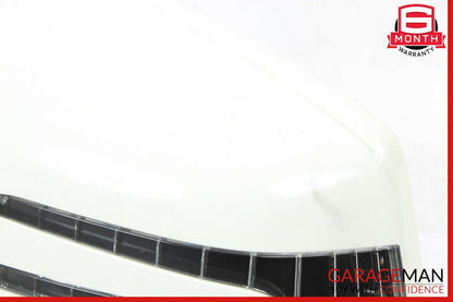 11-13 Mercedes W251 R350 Front Left Side Mirror Door Rear View White OEM