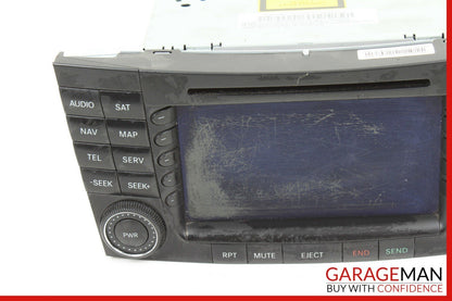 03-09 Mercedes W211 E350 E550 Command Head Unit Navigation Radio CD Monitor OEM