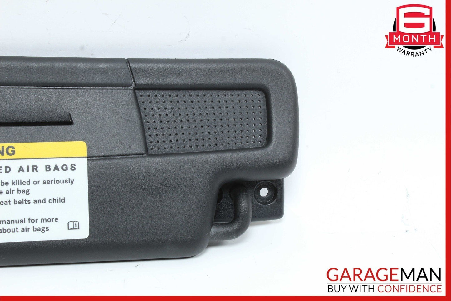 05-11 Mercedes R171 SLK300 Front Right Side Sun Visor Sunvisor Shade Black OEM