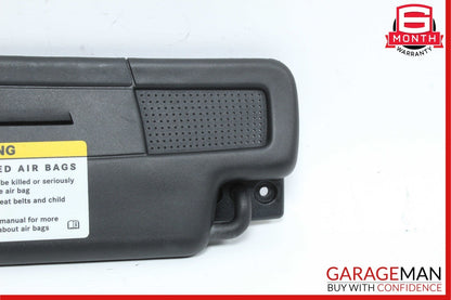 05-11 Mercedes R171 SLK300 Front Right Side Sun Visor Sunvisor Shade Black OEM