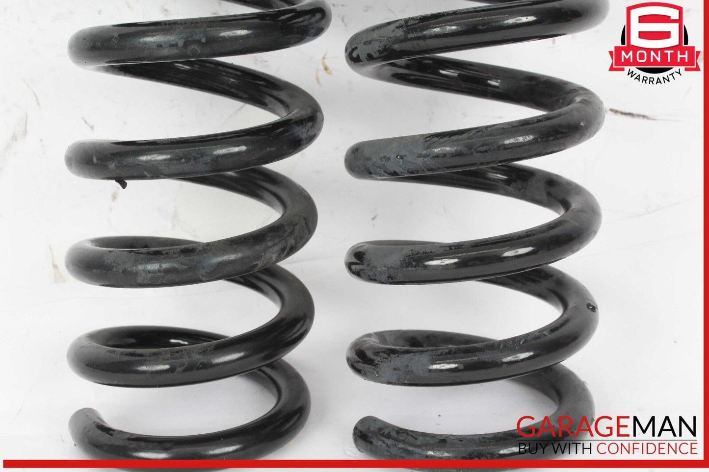 08-14 Mercedes W204 C250 Rear Right and Left Side Suspension Coil Spring Set OEM