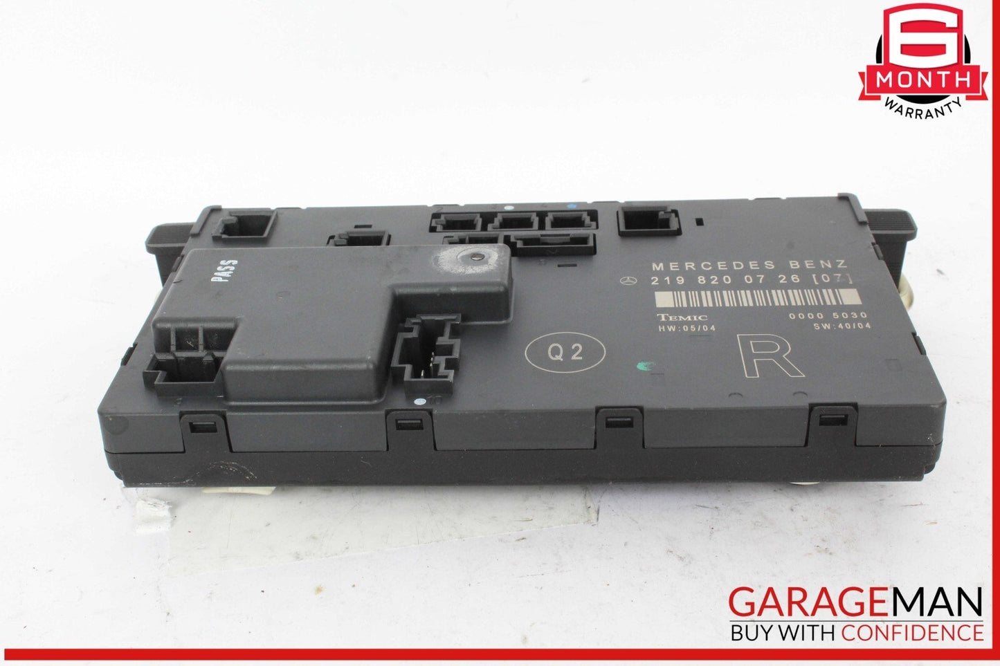 06-11 Mercedes W219 CLS63 AMG CLS500 Front Right Door Control Module 2198200726