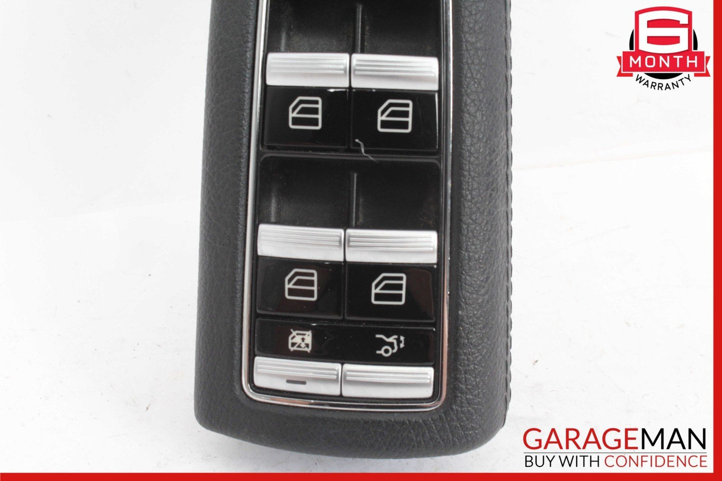 09-13 Mercedes W221 S400 Hybrid Front Left Side Window Control Switch Black OEM