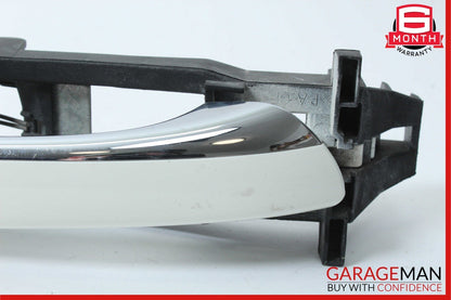 03-09 Mercedes W211 E320 E500 Rear Right Side Exterior Door Handle White