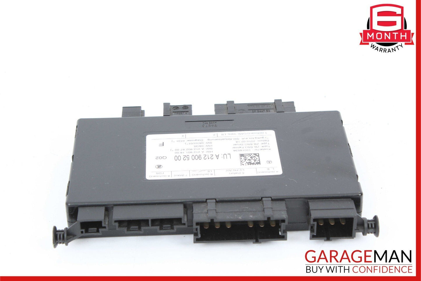 08-18 Mercedes W212 E350 SLK250 Seat Control Module Front Left Driver Side OEM