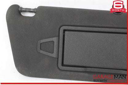 08-14 Mercedes W204 C300 C250 C350 Front Right Side Sunvisor Sun Visor Black OEM