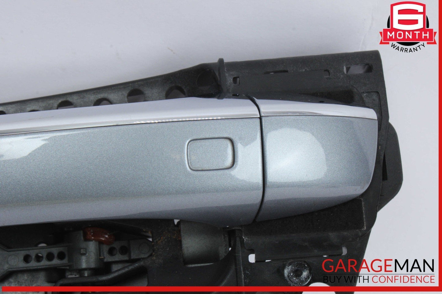 12-18 Audi A7 A6 Rear Left Driver Side Exterior Door Handle Silver 4H0837885 OEM