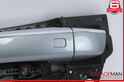 12-18 Audi A7 A6 Rear Left Driver Side Exterior Door Handle Silver 4H0837885 OEM